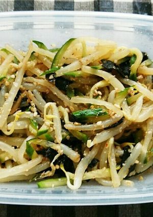 もやしときゅうりと海苔の中華サラダ-レシピのメイン写真