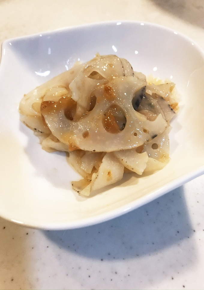 旦那がつくるれんこんの梅肉和え-レシピのメイン写真