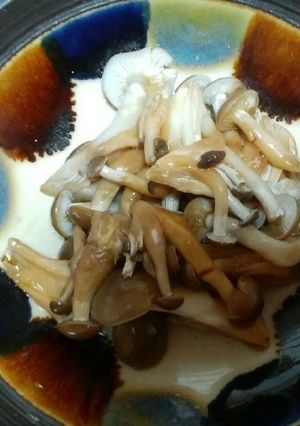 トースターパンでしめじのしょうゆ蒸し焼き-レシピのメイン写真