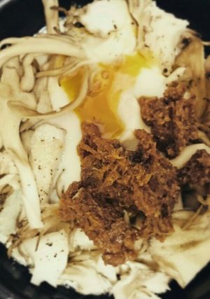 きのこと卵のスキレット-レシピのメイン写真