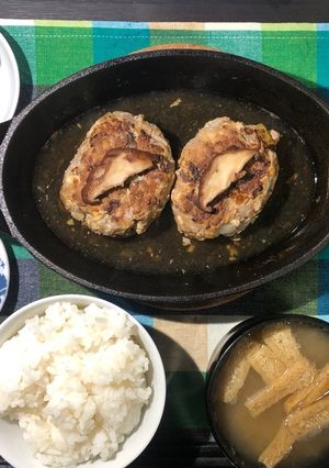 和風煮込みハンバーグ-レシピのメイン写真