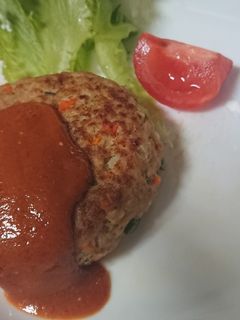 嫌いなもの克服バーグ-レシピのメイン写真