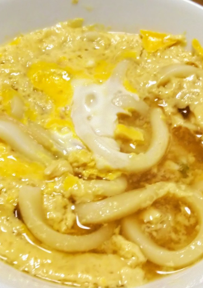 おでんの煮汁を使ってうどん入り茶碗蒸し-レシピのメイン写真