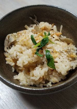 きのこの炊き込みご飯-レシピのメイン写真