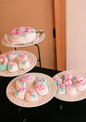 ウェディング シュガーケーキ-レシピのメイン写真