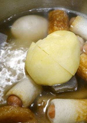 レンジで簡単！おでん☆じゃがいも-レシピのメイン写真