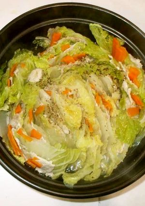 白菜豚肉ミルフィーユ鍋♪簡単-レシピのメイン写真
