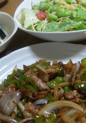 ご飯がすすむ！豚肉と新タマネギの炒め物-レシピのメイン写真