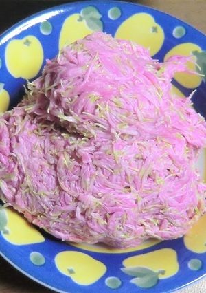 今年も食用菊の季節が!-レシピのメイン写真