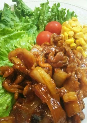 簡単！ポークケチャップ-レシピのメイン写真