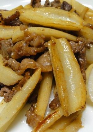 ＊牛肉とレンコンのオイスター炒め＊-レシピのメイン写真