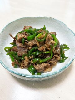 牛肉とピーマンのシンプル炒め-レシピのメイン写真