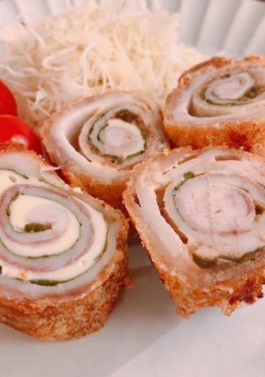 三升漬とチーズのロールかつ-レシピのメイン写真