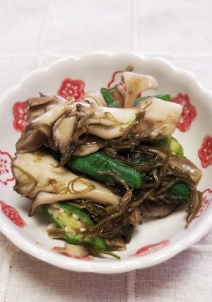 ☆もう1品に♪オクラ・舞茸ネバネバ和え☆-レシピのメイン写真