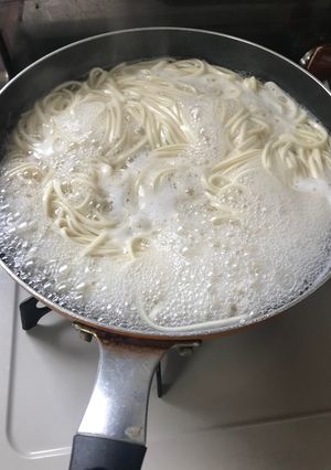 吹きこぼれない麺の茹で方-レシピのメイン写真