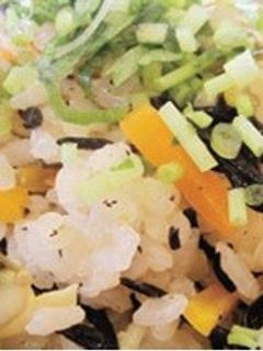 ひじきとあさりの炊き込みご飯-レシピのメイン写真