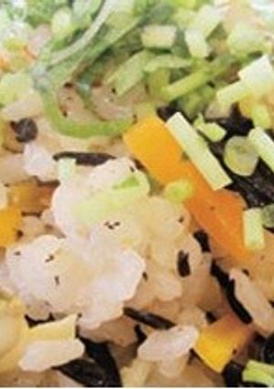 ひじきとあさりの炊き込みご飯-レシピのメイン写真