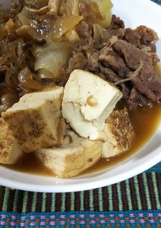 すき焼き風煮物-レシピのメイン写真