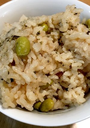 大豆の炊き込みご飯-レシピのメイン写真