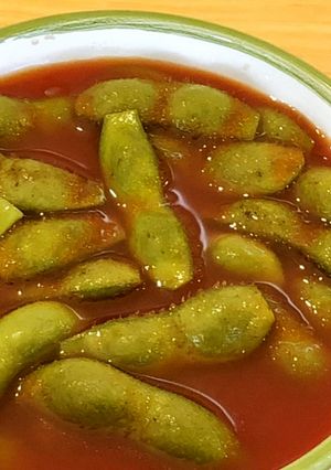 枝豆おつまみ～和風トマト味～-レシピのメイン写真