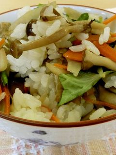 秋を感じる…混ぜごはん-レシピのメイン写真