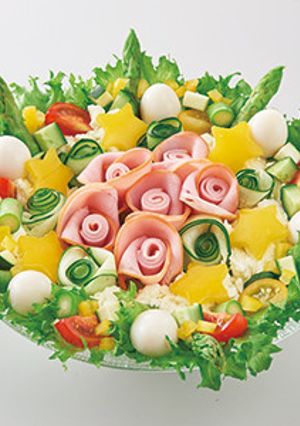 ブーケサラダ-レシピのメイン写真