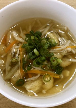 野菜たっぷりあったか汁【ここから栄養士】-レシピのメイン写真
