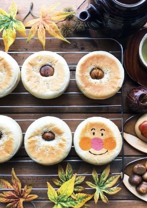 平焼き栗あんぱん-レシピのメイン写真