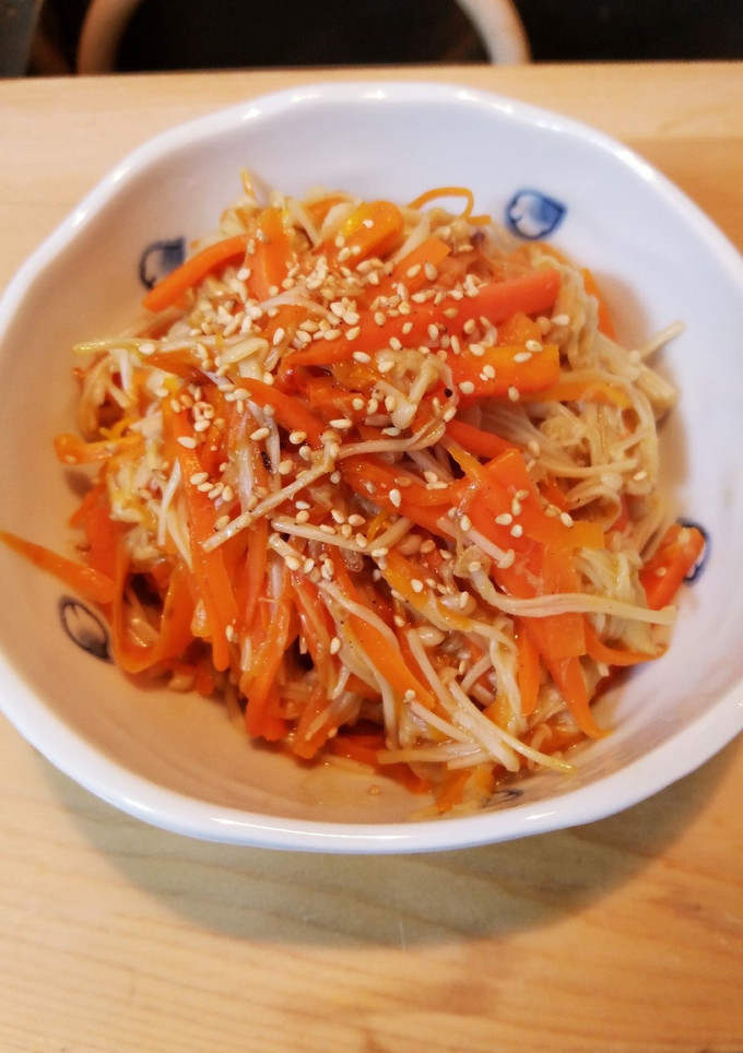 お弁当にぴったり☺人参とえのき炒め☺-レシピのメイン写真