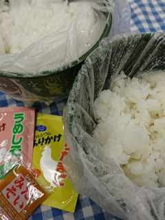 災害時、高齢者にも!袋で作るお粥とご飯-レシピのメイン写真