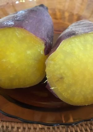 オーブントースターでらくちん焼き芋-レシピのメイン写真