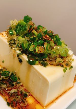 たぬき冷奴☆悪魔のおにぎり味-レシピのメイン写真