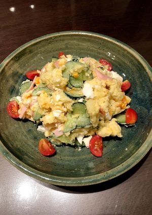 ガーリック風味ポテトサラダ-レシピのメイン写真