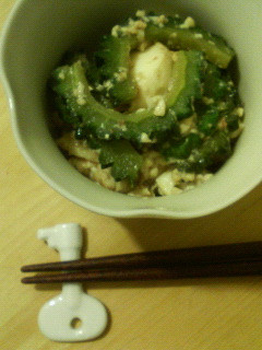 ゴーヤ&お豆腐のチャンプルー-レシピのメイン写真