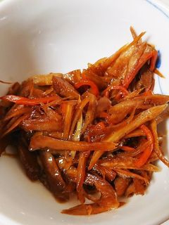 きんぴらごぼうの食べ方-レシピのメイン写真