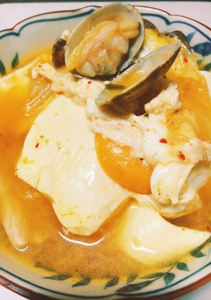 我が家のスンドゥブ-レシピのメイン写真