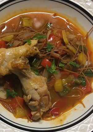 そうめん大量消費(ソパデフィデオ)-レシピのメイン写真