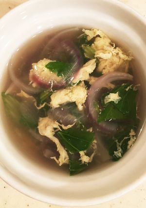 セロリの卵スープ-レシピのメイン写真