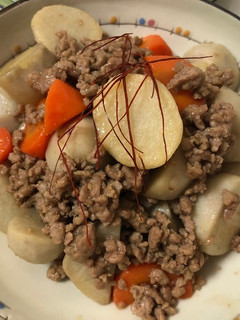 ビールに合う☆里芋と豚挽き肉の煮っ転がし-レシピのメイン写真