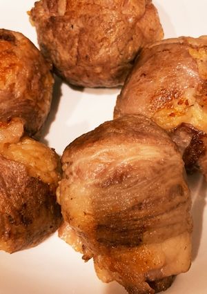冷凍!肉巻きおにぎり-レシピのメイン写真