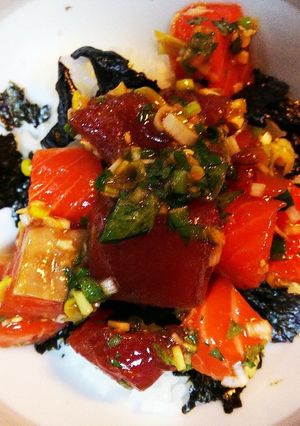 ロミロミ丼-レシピのメイン写真
