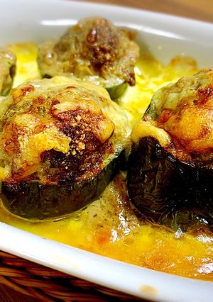 チーズカレー味のピーマンの肉詰め-レシピのメイン写真