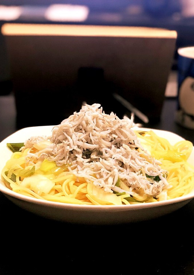 簡単！柚子胡椒香るシラスとネギのパスタ！-レシピのメイン写真
