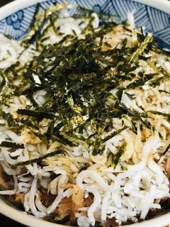 カツオ節としらすのふりかけご飯-レシピのメイン写真
