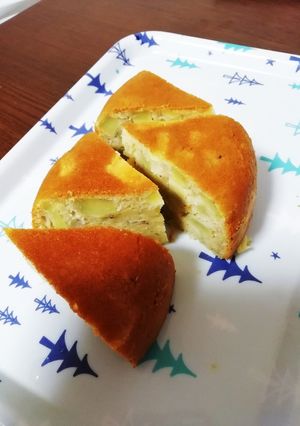 さつまいもとバナナの炊飯器ケーキ-レシピのメイン写真