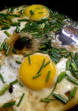 目玉焼きの醤油煮-レシピのメイン写真
