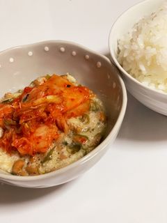 ねばねば!めかぶキムチ納豆deデトックス-レシピのメイン写真