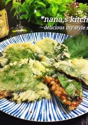 オウチ居酒屋menu♪納豆の大葉香り揚げ-レシピのメイン写真