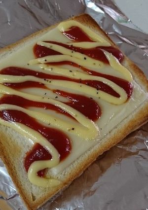 ケチャマヨチーズトースト-レシピのメイン写真