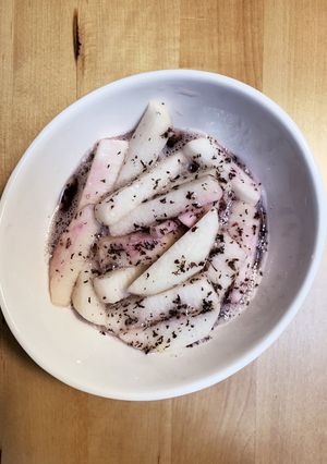 パパっと！おいしそーな長芋ゆかり和え♬-レシピのメイン写真